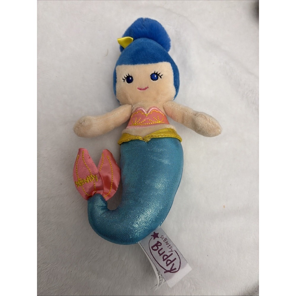 Scentsy Malani the‎ Mermaid Buddy Clip Clean Keychain Whimsical Accent Backpack